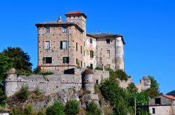 Uno scorcio di Balestrino, provincia di Savona in Italia