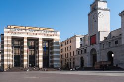 Uno scorcio di Brescia durante la pandemia Covid-19, con l'Italia in quarantena a causa del coronavirus . - © Riccardo Cirillo / Shutterstock.com