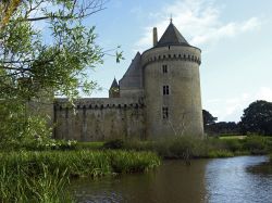 Uno scorcio di Castel Suscinio a Sarzeau in Francia