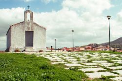 Uno scorcio di Monastir, piana del Campidano, Sardegna