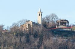 Uno scorcio di una Chiesa del Montefeltro vicino a Macerata Feltria nelle Marche