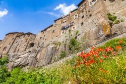 Uno scorcio di VItorchiano e la rupe di tufo della Provincia di VIterbo nel Lazio