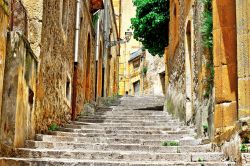 Uno scorcio magico del centro storico di Piazza Armerina in Sicilia