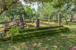 Uno scorcio panoramico dei resti di Polonnaruwa, Sri Lanka.