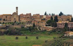 Uno scorcio panoramico di Barberino Val d'Elsa, provincia di Firenze, Toscana. Questa graziosa località sorge sulle colline fra la Val di pesa e la Val d'Elsa.

