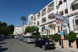 Uno scorcio panoramico di Orihuela, Spagna. Famosa per le sue spiagge pulite e per il punto più a sud della Costa Blanca, Orihuela è conosciuta per essere una delle aree ecologiche ...