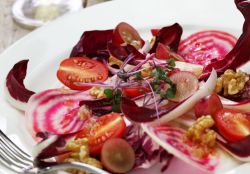 Uno sfizioso antipasto nelle terre del Prosecco in Veneto.