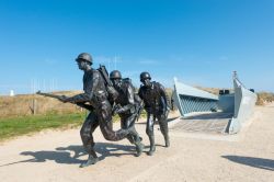 Utah Beach, Francia: il monumento allo sbarco in Normandia avvenuto il 6 giugno del 1944, il D-Day  - © joerg joerns / Shutterstock.com