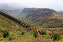Le vallate verdi dell'isola di São Nicolau a Capo Verde sono ottime per compiere escursioni a piedi.