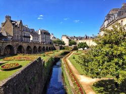 Vannes, particolare del centro medievale della Bretagna