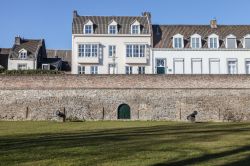 Vecchi edifici nella città di Maastricht, Olanda.

