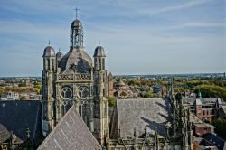 Veduta dai tetti della chiesa di Santo Stefano, Nijmegen (Olanda).

