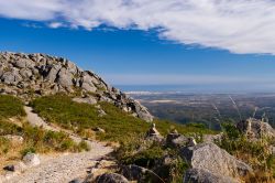 Veduta dalle montagne di Monchique, le più alte della regione dell'Algarve (Portogallo).


