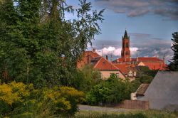 Veduta del borgo sassone di Kamenz in Germania
