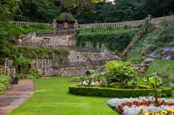 Veduta del Plantation Garden di Norwich, Norfolk, Inghilterra. Aperto tutto l'anno, questo giardino in stile vittoriano si trova a Earlham Road - © Mary Doggett / Shutterstock.com