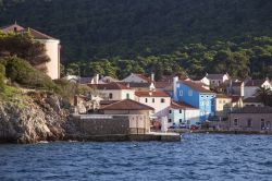 Veduta del porto di Veli Losinj, isola di Cres, Croazia.
