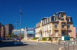 Veduta della Camera di Commercio e dell'Industria di Belfort, Francia.



