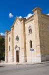 Veduta della chiesa della Consolazione a Altamura, Puglia. Restaurata nel 2012 grazie alle offerte della comunità, ospita alcune pregevoli opere d'arte fra cui la statua di marmo ...