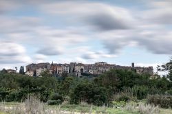 Veduta di Rapolano Terme in Toscana