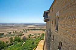 Veduta panoramica dal Parador Nacional di Carmona, Spagna.
