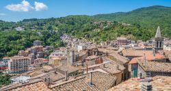 Veduta panoramica dall'alto del borgo di Soriano nel Cimino, Lazio - © Stefano_Valeri / Shutterstock.com