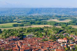 Panoramica di Caravino in Piemonte