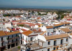 Veduta sui tetti di Carmona, Andalusia (Spagna).
