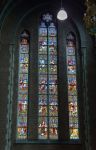 Vetrata istoriata della chiesa gotica di San Giuseppe a Ostenda, Belgio - © skyfish / Shutterstock.com