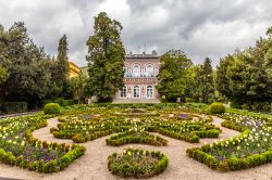 Villa Angiolina e il parco che la circonda, dove vivono numerose piante esotiche. Siamo a Opatija (Abbazia), in Croazia.
