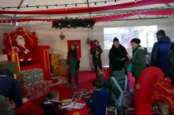 Villaggio di babbo Natale a Bellaria Igea Marina, Emilia Romagna.
