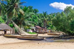 Un villaggio di pescatori sull'isola di Nosy ...