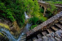 Visita ad una delle belle cascate di Ulassai in Sardegna