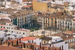 Una vista aerea sul centro storico di Malaga in Andalusia, la sesta città della Spagna per numero di abitanti - foto © lulu and isabelle / Shutterstock
