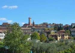 Vista del Centro storico di Foiano in Valdichiana (Arezzo)