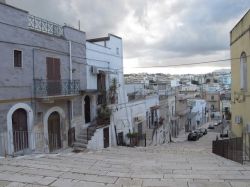 Vista del centro storico di Canosa di Puglia