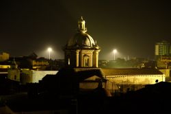 Vista notturna della Chiesa di Sant'Angelo in centro a Licata in Sicilia - © francesco cepolina / Shutterstock.com