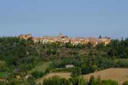 Vista panoramica del borgo di Dozza vicino ad Imola, Emilia-Romagna