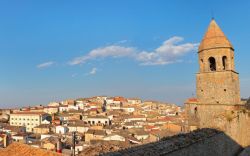 Vista panoramica del centro di Bovino fotografato dal Castello - © dancar / Shutterstock.com
