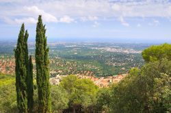 Vista panoramica di Fasano fotografata dalle murge pugliesi.