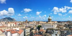 Il panorama di Palermo dalla Torre di San Nicolò a Ballarò: è possibile accedervi contattando  Terradamare