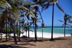 Garoda Beach, Watamu (Kenya): la spiaggia del Garoda Beach Resort e sullo sfondo le acque turchesi del Watamu Marine National Park and Reserve.