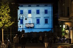 Water Light Festival Bressanone 2019: installazione Revolution by Luce Dipinta - © Pierluigi Orler / www.brixen.org