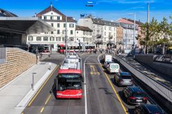 Zurich street vista da Salzhausplatz a Winterthur, Svizzera - © pick2510 / Shutterstock.com