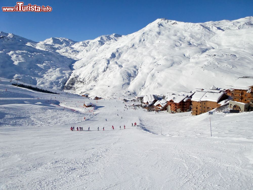Immagine Piste da sci a Les Menuires, ski resort Les 3 Vallées (Francia).