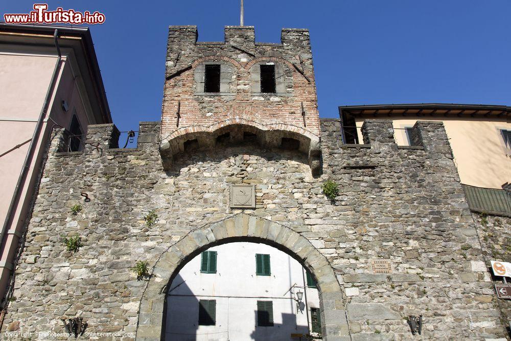 Immagine Porta d'ingresso nella cittadina medievale di Barga, provincia di Lucca, Toscana - © PFMphotostock / Shutterstock.com