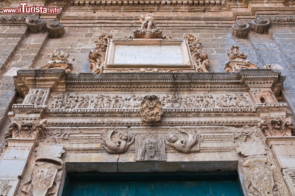 Immagine Portale della Chiesa di San Sebastiano a Galatone in Puglia