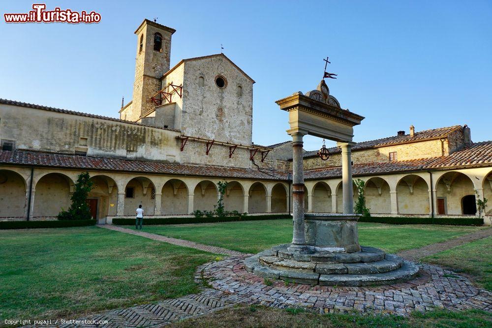 Immagine Il pozzo dell'acqua della Certosa di Pontignano, nel Comune di Castelnuovo Berardenga (Siena) - © pugajl / Shutterstock.com