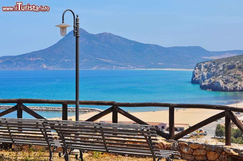 Immagine Punto panoramico sulla costa di Nebida in Sardegna