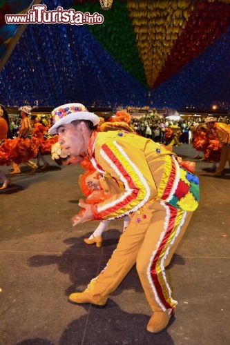 Immagine Il ballo della Quadrilha a Campina Grande. Siamo durante le celebrazioni di Sao Joao, la Festa di San Giovanni che infiamma il Brasile del nord est a maggio, tra cui lo stato di Paraiba