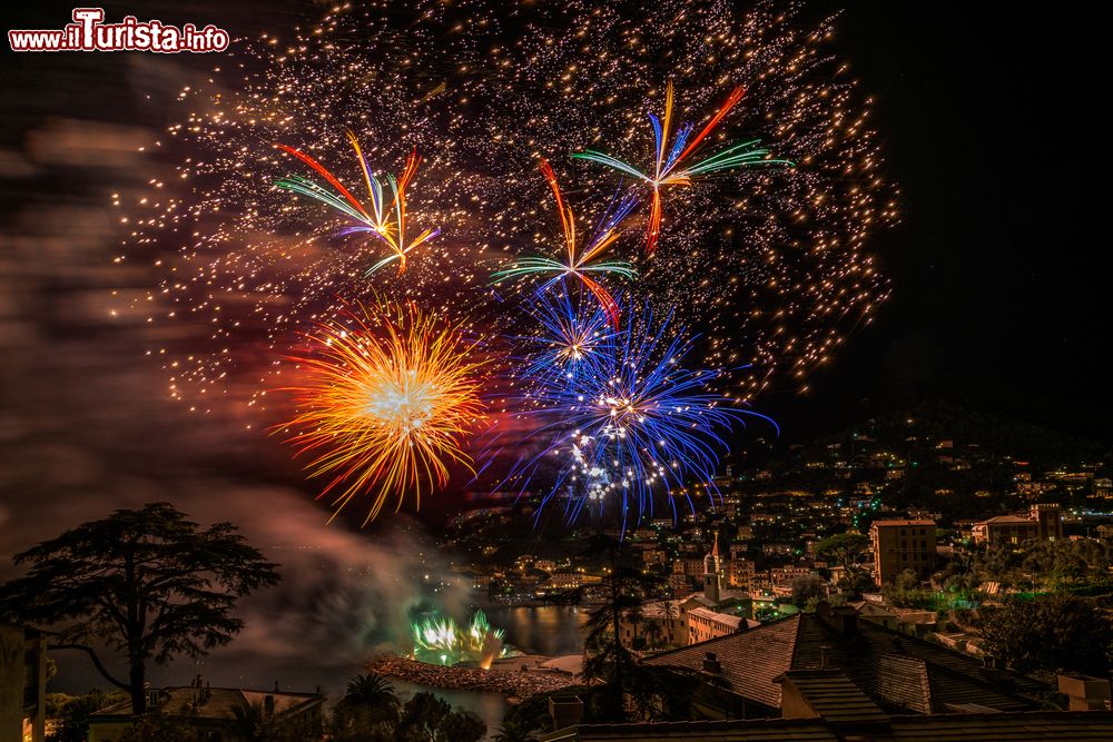 Sagra del Fuoco e fuochi d'artificio Recco